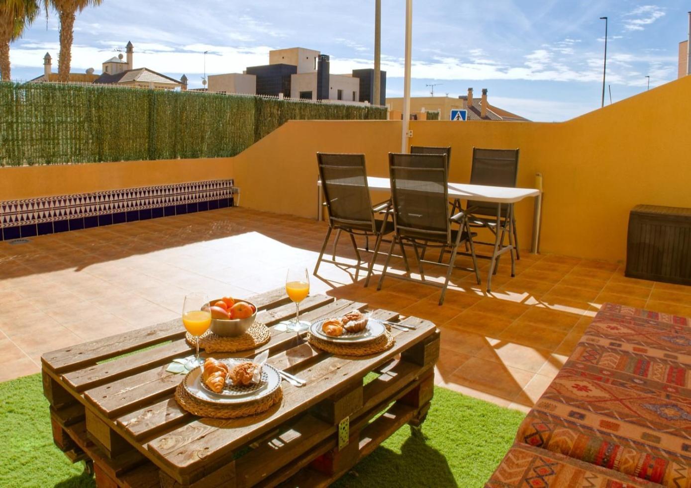 阿桂拉斯Amplia Terraza Con Piscina, Garaje Y Aire Acondicionado - By Aloha Palma公寓 外观 照片